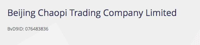 Beijing Chaopi Trading Company